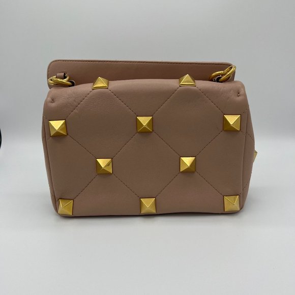 Valentino Medium Roman Stud Shoulder Bag - Picture 4 of 14